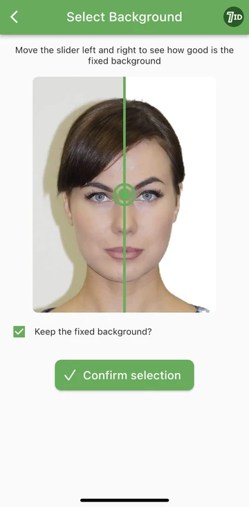 Приложение 7ID: фотография 35x45 на белом фоне