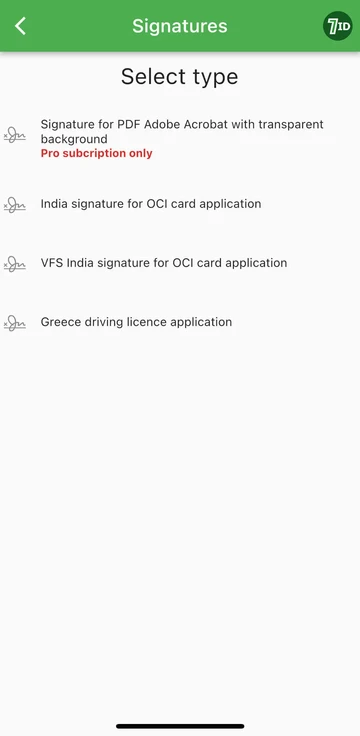 7ID: Digital Signature App