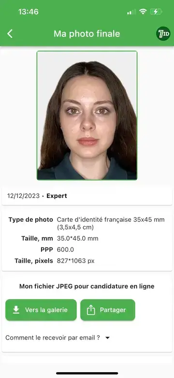 7ID: Photo D'identité Française Exemple